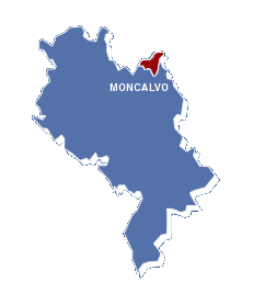 Cartina Moncalvo