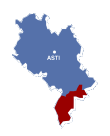 Cartina Polo la Comunità Montana